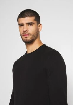 Pier One 2 Pack- Strikkegenser - Black/Bordeaux -Pier One 00b8d265bff44759afee68ec05c2e53f