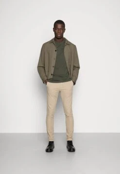 Pier One 5 Pack - T-Shirts - Dark Blue/Grey/Khaki