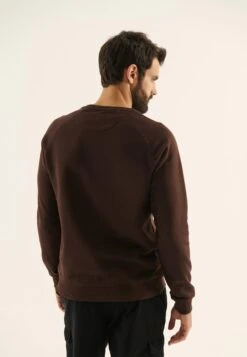 Pier One Sweatshirt - Dark Brown -Pier One 0575af0b8a3247348189d5226b001f82