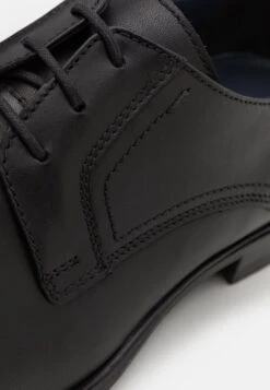 Pier One Leather - Snøresko - Black -Pier One 05811a4bfe5243e3bee15ff78978f3c0