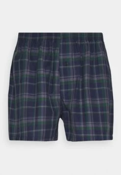 Pier One 5 Pack - Boxershorts - Black /Dark Blue /Dark Green -Pier One 1036f8b51d444982b04796d8a569057a