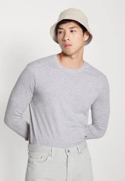 Pier One 5 Pack - Topper Langermet - Light Grey/White/Black -Pier One 13d2778c891a44c2877f7643ec98e1b6