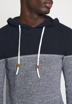 Pier One Hoodie - Dark Blue -Pier One 1ba6a075ae1845a7af3ab36850a66d7e