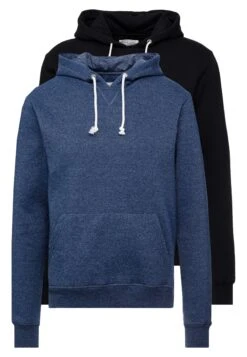 Pier One 2 Pack - Hoodie - Dark Blue/ Black 10 Pier One 2 Pack - Hoodie - Dark Blue/ Black -Pier One 2243d25cf60042cb8551926a837bf9cb
