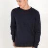 Pier One Basic Crewneck - Strikkegenser - Dark Blue -Pier One 329922927e9b4f2e90d457cc0511bf45