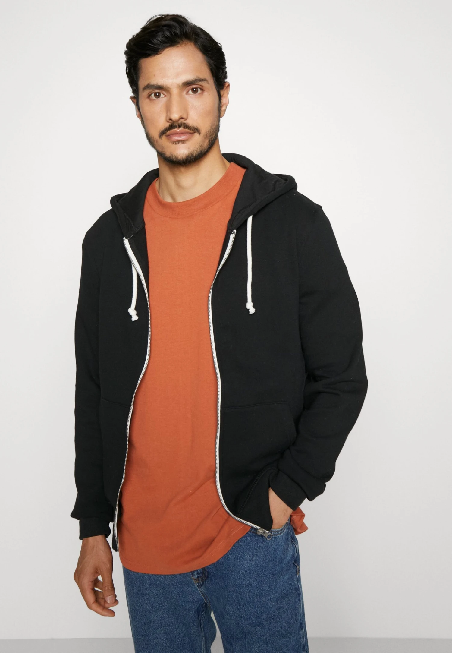 Pier One 2 Pack - Sweatjakke - Black/Mottled Light Grey 7 Pier One 2 Pack - Sweatjakke - Black/Mottled Light Grey - Bilde 5