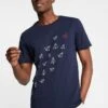 Pier One T-Shirts Med Print - Dark Blue -Pier One 36f85be91d6e47c48b714ee4c1e0d4d7