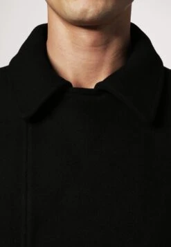 Pier One Kort Kåpe / Frakk - Black -Pier One 3a807c417cf745f9bb635596e9ac1542