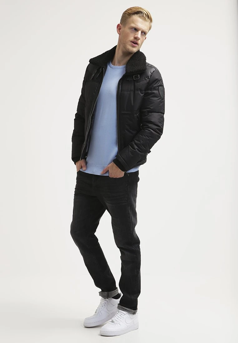 Pier One Basic Crewneck - Strikkegenser - Light Blue 4 Pier One Basic Crewneck - Strikkegenser - Light Blue - Bilde 2