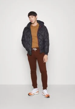 Pier One 2 Pack - Joggebukse - Dark Brown/Black