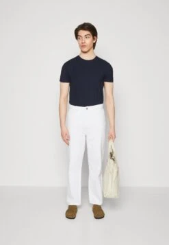 Pier One Jeans Relaxed Fit - White -Pier One 4ded9c211d3c46058c64e472e713c126