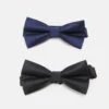 Pier One 2 Pack - Bow Tie - Black/Dark Blue -Pier One 4f7a54bb1f924b1391658cf459944238
