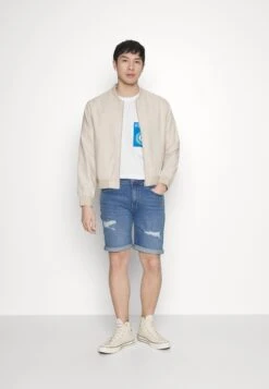 Pier One Jeansshorts - Blue Denim -Pier One 510543ecbacb4c7a92b32894d48c68b5