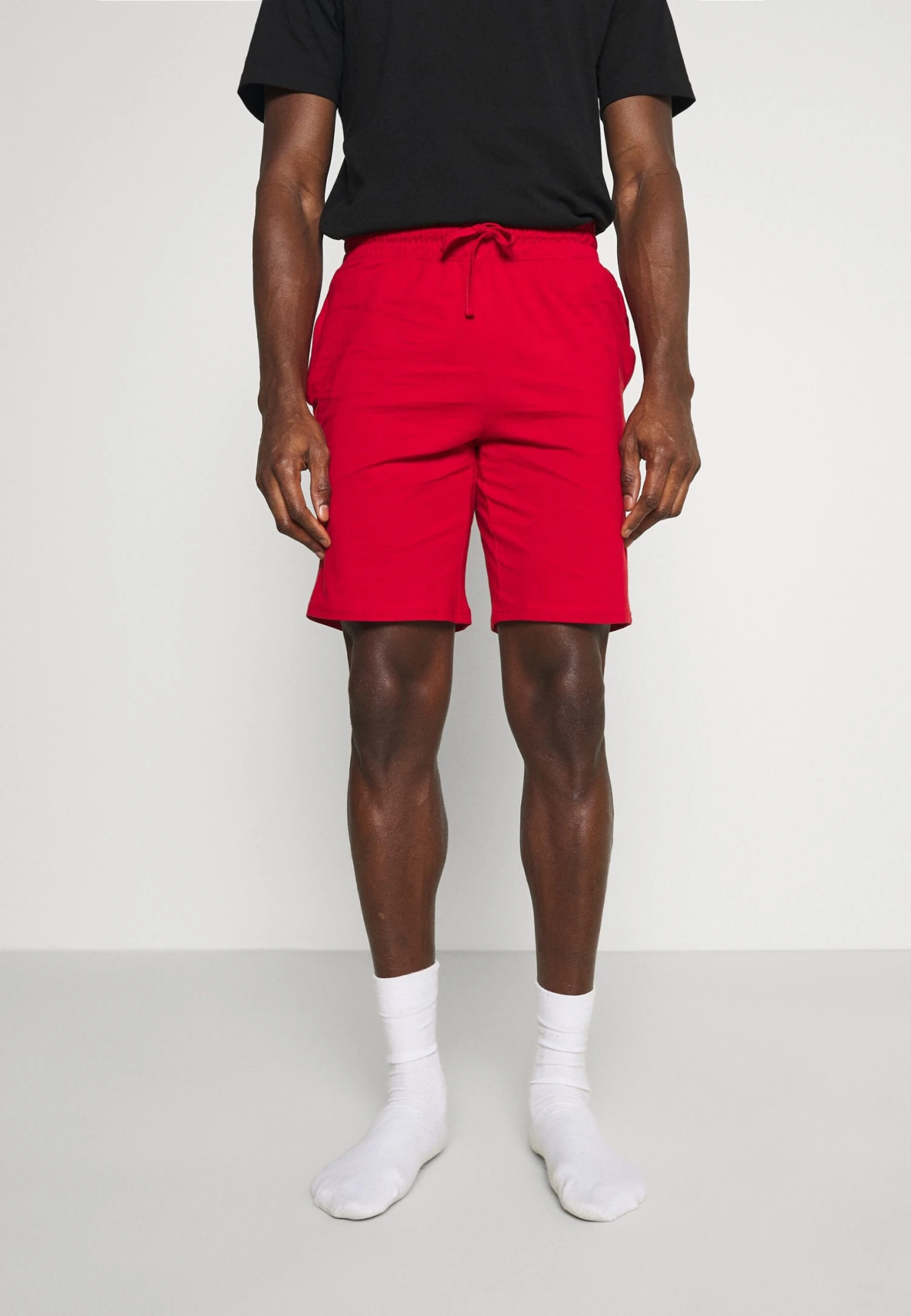 Pier One 3 Pack - Pyjamasbukse - Black/Mottled Dark Grey/Red 4 Pier One 3 Pack - Pyjamasbukse - Black/Mottled Dark Grey/Red - Bilde 2