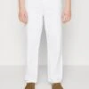Pier One Jeans Relaxed Fit - White -Pier One 746fac2d62f64db086e715bc4315adc2