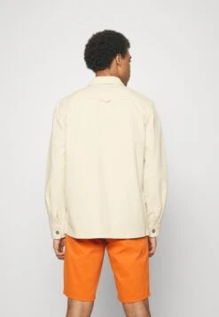 Pier One Undyed Twill- Jeansjakke - White -Pier One 75edac323e2d40368b48353609d4fd18