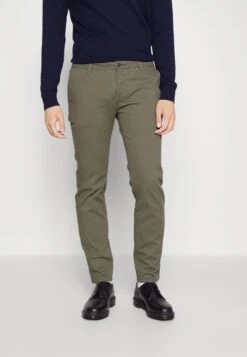 Pier One 2 Pack - Chinos - Black/Olive -Pier One 7c8b8d0d4b1046b48a2c253838542de2