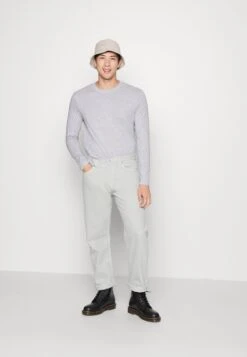 Pier One 5 Pack - Topper Langermet - Light Grey/White/Black