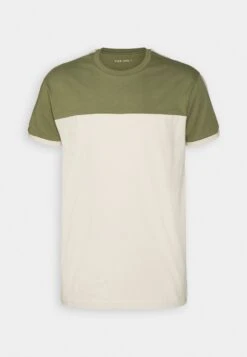 Pier One T-Shirts Med Print - Khaki/Off-White -Pier One 829422407edf48bca90300a029920a9e