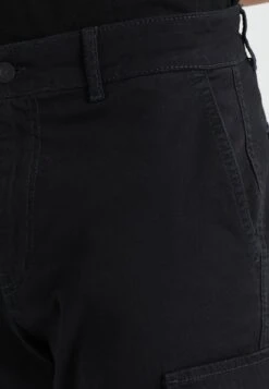 Pier One Cuffed Skinny Trouser- Cargobukse - Black -Pier One 88cde03e56194a83afac387b6140efff