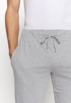 Pier One 2 Pack - Pyjamasbukse - Mottled Dark Grey/Mottled Grey -Pier One 929d35d0429945df8587870b42149ffc