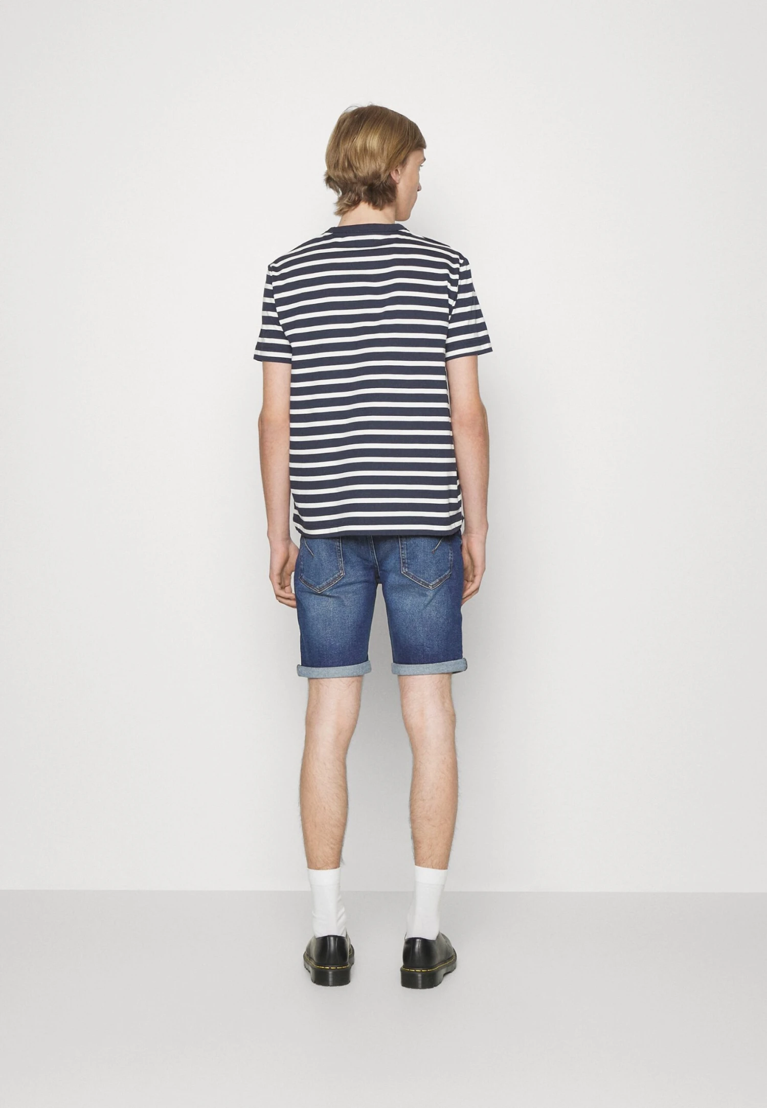 Pier One Jeansshorts - Dark Blue Denim 5 Pier One Jeansshorts - Dark Blue Denim - Bilde 3