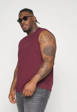 Pier One 2 Pack- Topper - Black/Bordeaux -Pier One 9a1d9c88a337461bb92e13d6ec4021e4