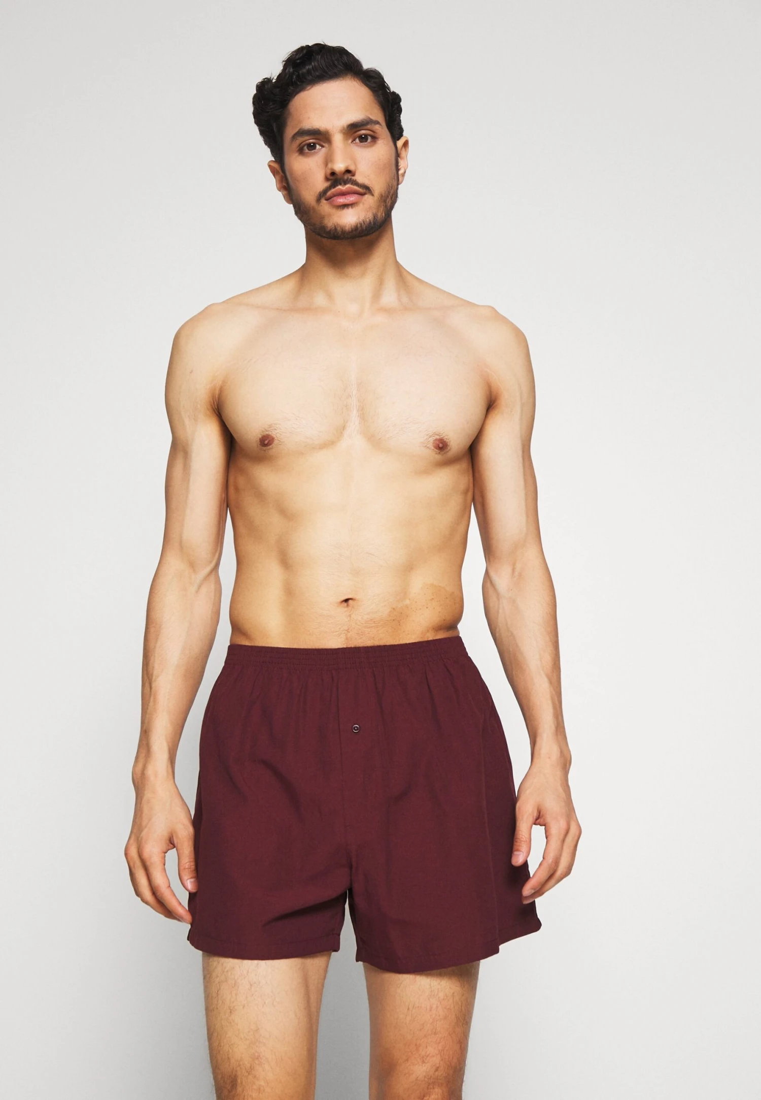 Pier One 5 Pack - Boxershorts - Black/Grey/Red 3 Pier One 5 Pack - Boxershorts - Black/Grey/Red