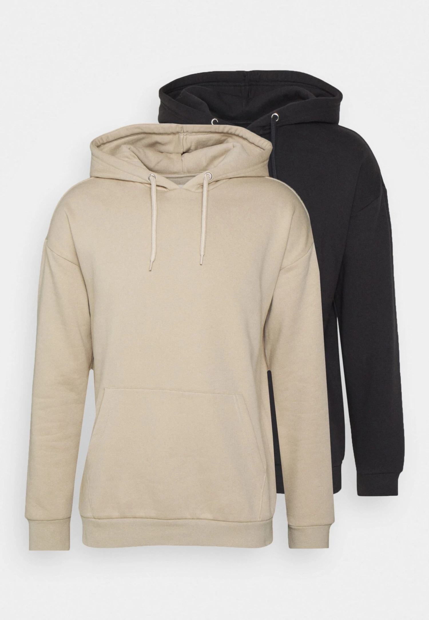Pier One 2 Pack - Hoodie - Black/ Beige 7 Pier One 2 Pack - Hoodie - Black/ Beige - Bilde 5