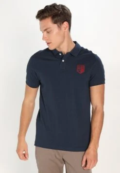 Pier One Poloskjorter - Dark Blue