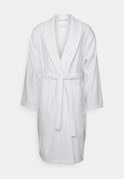 Pier One Shawl Towel Bathrobe - Badekåpe - White -Pier One ae61951bd55140ac9d167b819a7964f5