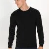 Pier One Basic Crewneck - Strikkegenser - Black 2 Pier One Basic Crewneck - Strikkegenser - Black -Pier One af19890ce8a74478ac96cd01413cb907