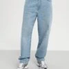 Pier One Jeans Relaxed Fit - Light Blue Denim -Pier One b9c1bf97d40043efacca132e1e2a0122