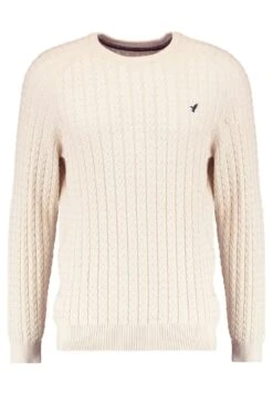 Pier One Strikkegenser - Off-White -Pier One bf86a9cac8de42238ad123f83510f88b