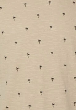 Pier One T-Shirts Med Print - Beige -Pier One d6881d653f8f409d99689d47f1bb5fe1