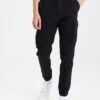 Pier One Cuffed Skinny Trouser- Cargobukse - Black -Pier One d6b67ccf547949f0a5a41c3c15734acd