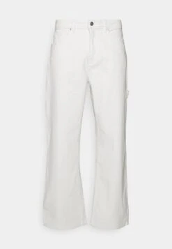 Pier One Carpenter Colored Twill- Jeans Straight Leg - Off-White -Pier One d7533d810f0b48a8bf600f689ec509b3