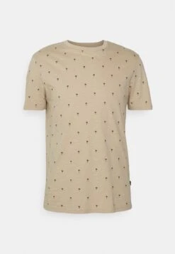 Pier One T-Shirts Med Print - Beige