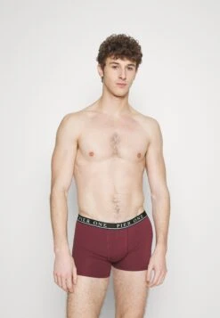 Pier One 5 Pack - Underbukse - Beige/Green/Bordeaux -Pier One e6d291a2721249bc8ba1cf0e09e3ab7d