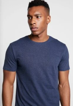 Pier One 5 Pack - T-Shirts - Mottled Bordeaux/White -Pier One ee1eb97262634e9ea0ea2e3f8c5f37a5