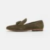 Pier One Leather - Slippers - Green
