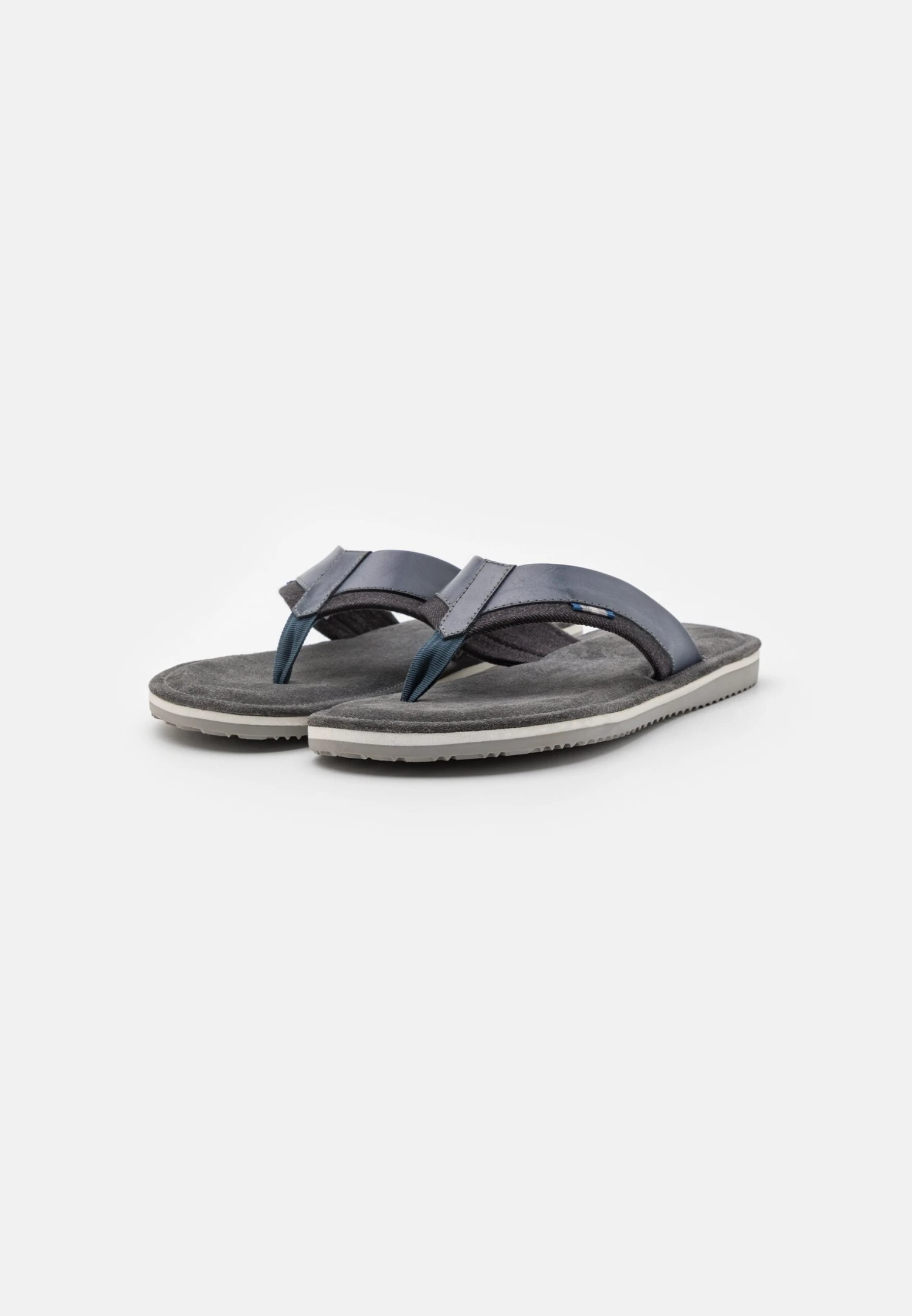 Pier One Leather - Tåsandaler - Blue 4 Pier One Leather - Tåsandaler - Blue - Bilde 2